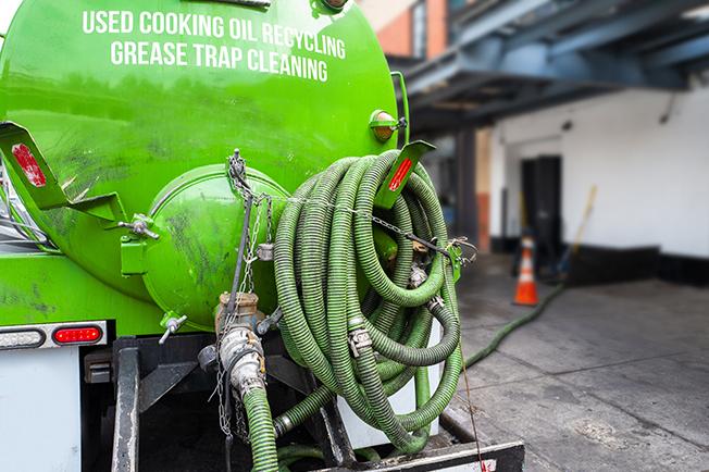 Grease Trap Cleaning of Houma office